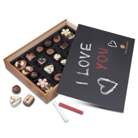 Darček pre zamilovaných, čokoláda pre zamilovaných, darček na valentína, valentínsky darček
