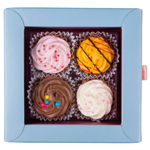 american cupcakes, darcek k narodeninam, cokolada k narodeninam, luxusny pralinky k narodeninam