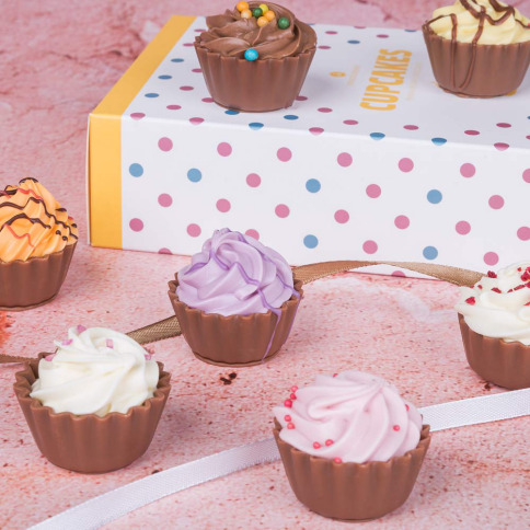 american cupcakes, darcek k narodeninam, cokolada k narodeninam, luxusny pralinky k narodeninam
