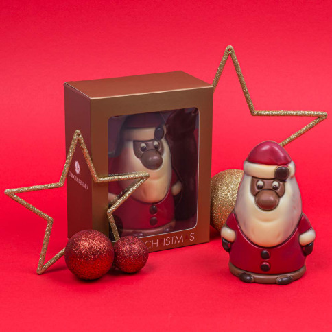 Santa claus z čokolády