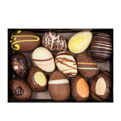 Veľkonočné vajíčka, čokoládové kraslice, čokoládové veľkonočné vajíčka, veľkonočné čokolády, veľkonočné sladkosti