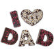 Nápis z horkej čokolády: I Love Dad