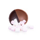 Čokoládová bomba s marshmallow