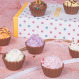 Americké narodeninové cupcakes - 6ks