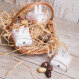 Čokoládové mini vajíčka v zajačiku
