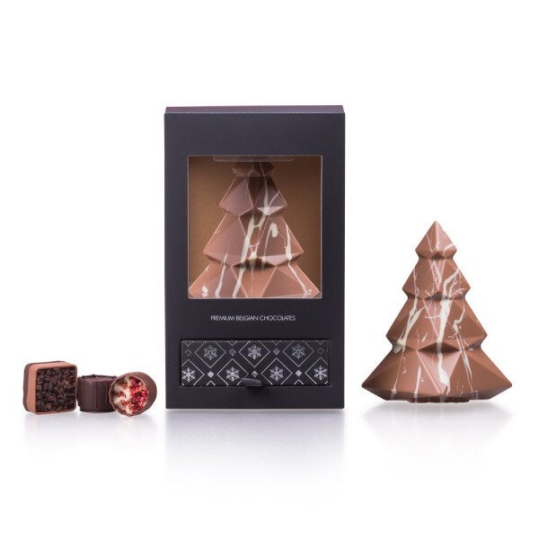 E-shop Luxusný čokoládový stromček - mliečna čokoláda