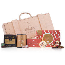 vianočná čokoláda, kolekcia čokoládových darčekov na Vianoce, čokoláda ako vianočná darček